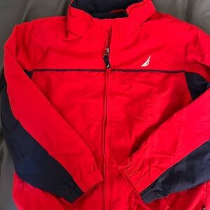 Nautica Boy light weight jacket with hoodie